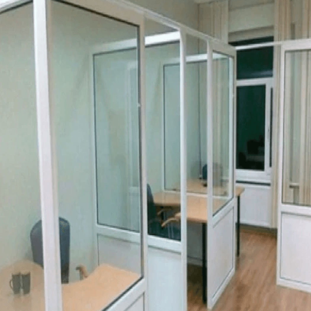 Aluminium Glass Profile Work